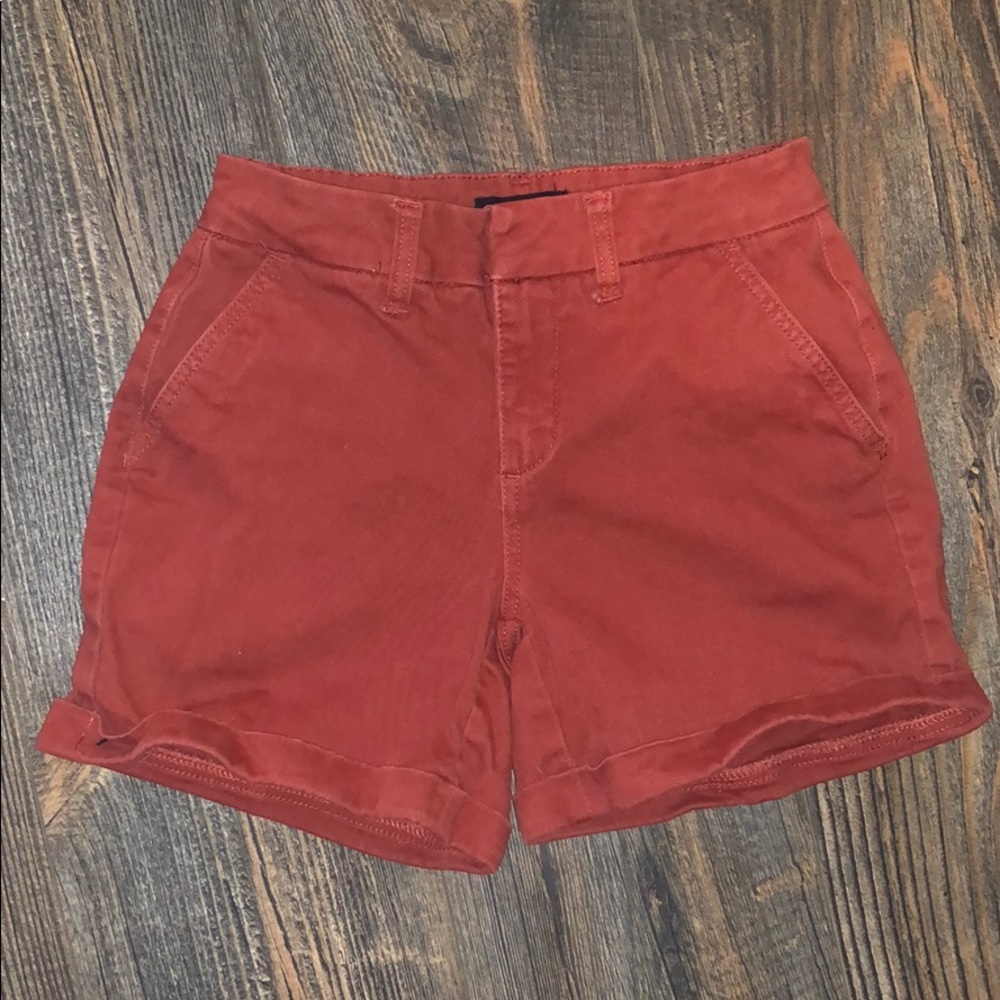 Bluenotes Orange Denim Shorts
